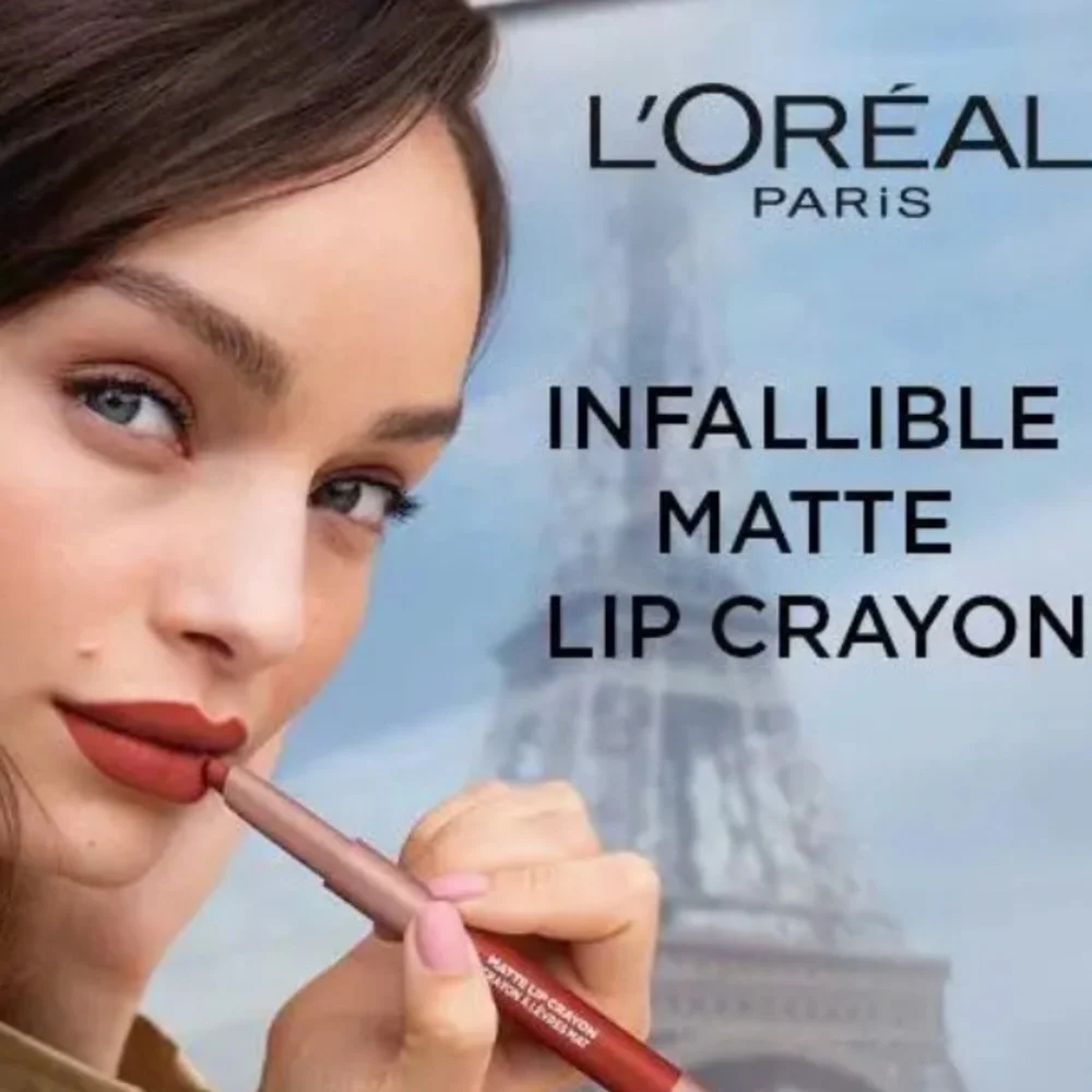 💎 L'Oreal Paris Infallible Matte Lip Crayon 504 TOFFEE CHERI New